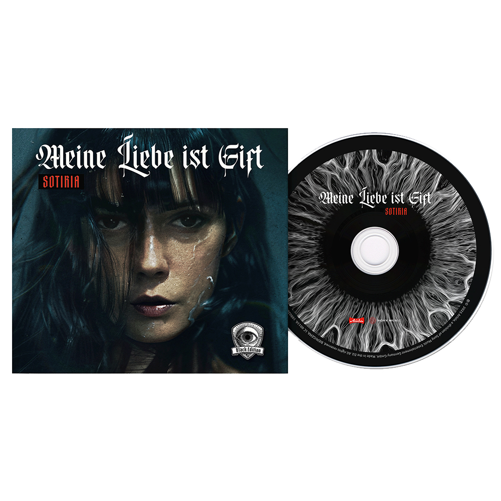 SOTIRIA 'Meine Liebe Ist Gift' Black Extended Edition Digipak CD