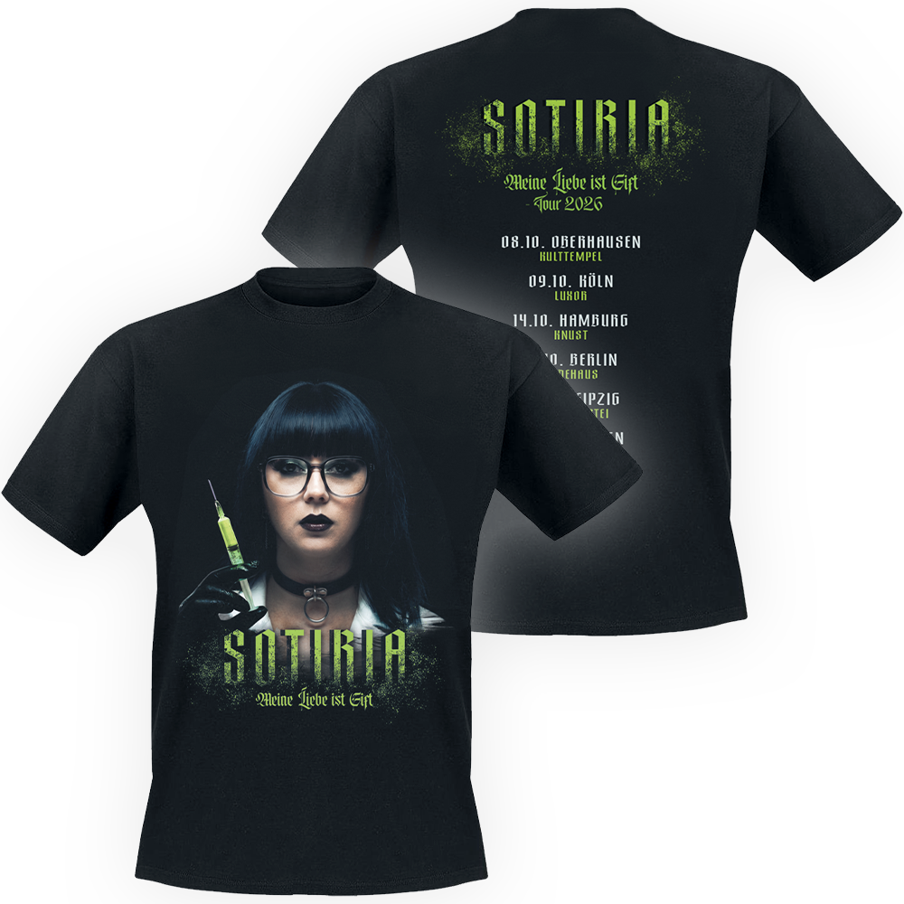 SOTIRIA 'Meine Liebe ist Gift - Tour 2026' Unisex Shirt