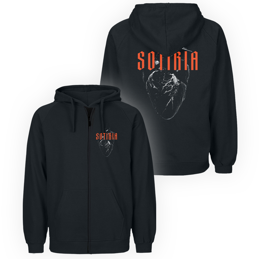 SOTIRIA 'Black Heart' Zipper